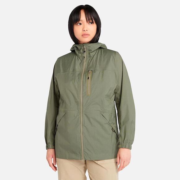 Timberland Women’s Size Small Green Jenness Waterproof Packable Jacket - Picture 1 of 12